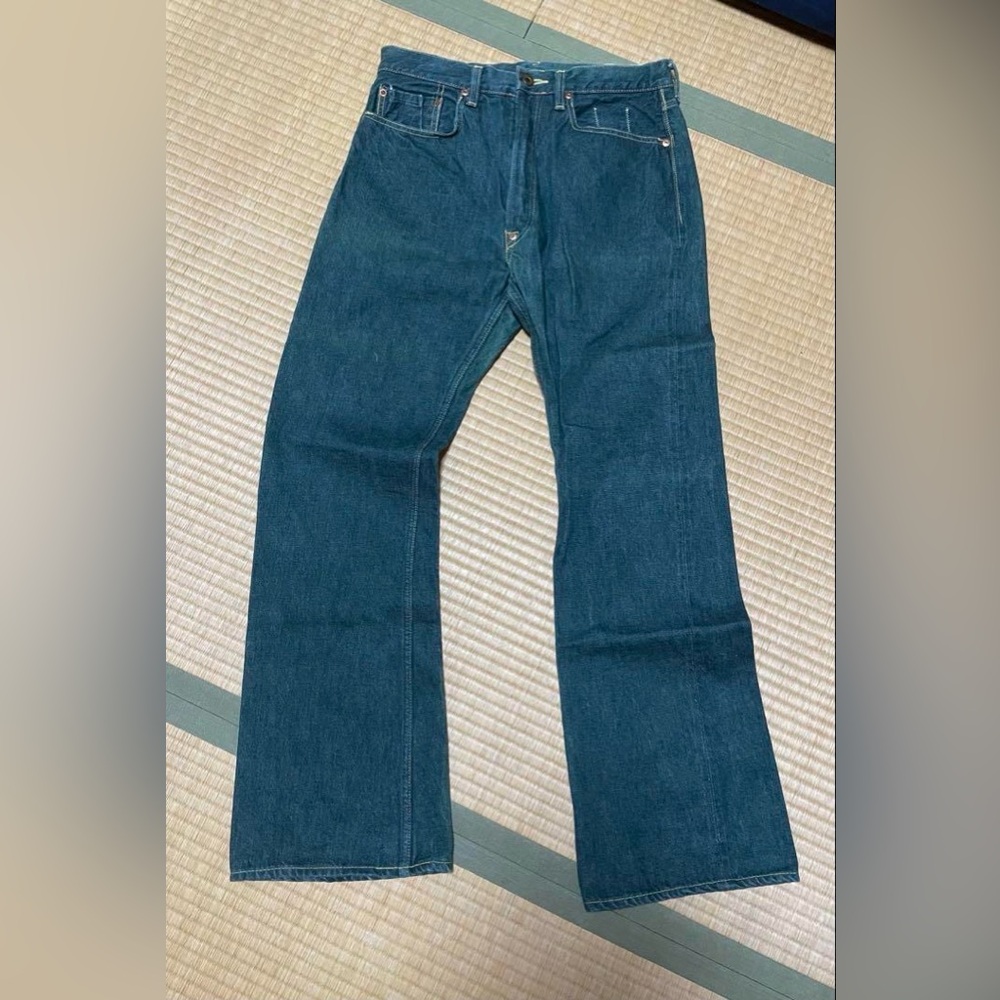 Kapital No.4 Natural Plant Dyed Selvedge Denim Jeans